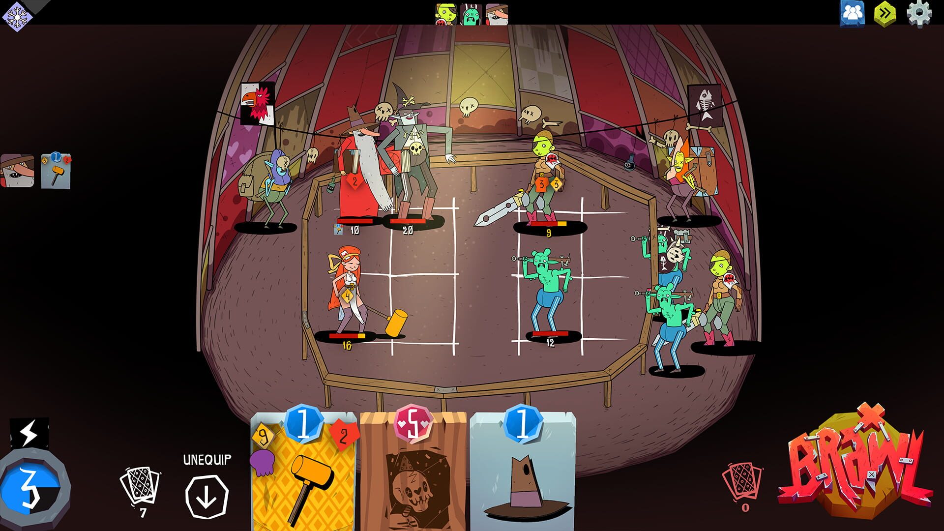Screenshot for Bramble Royale: A Meteorfall Story
