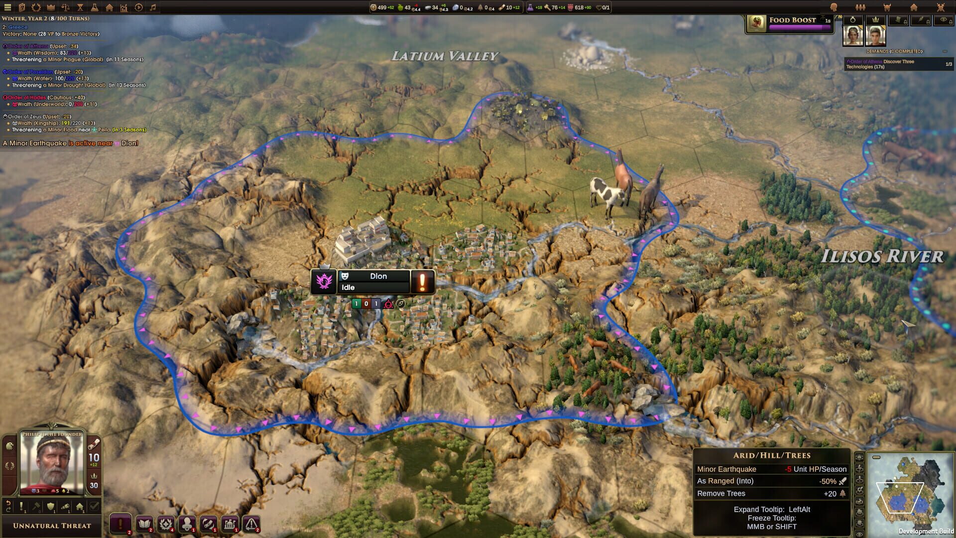 Screenshot for Old World: Wrath of Gods