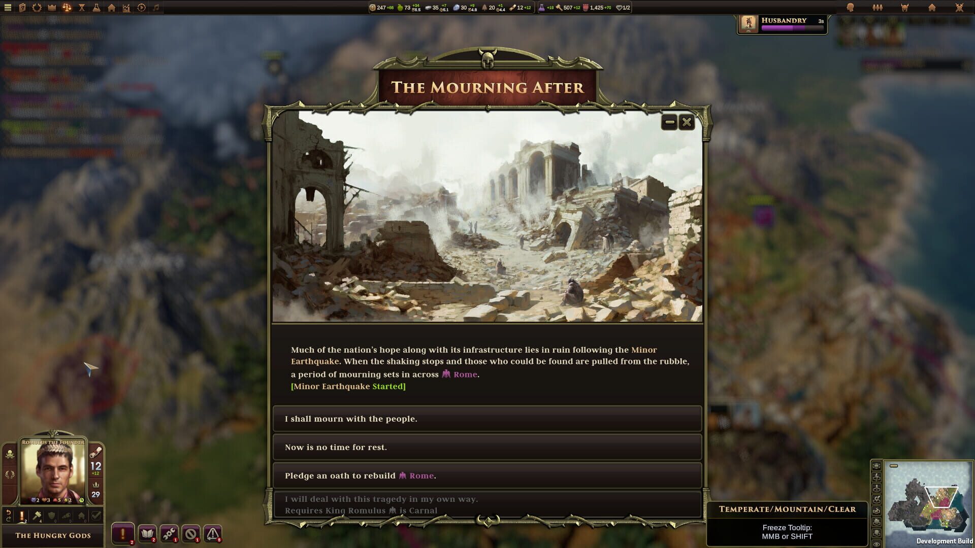 Screenshot for Old World: Wrath of Gods