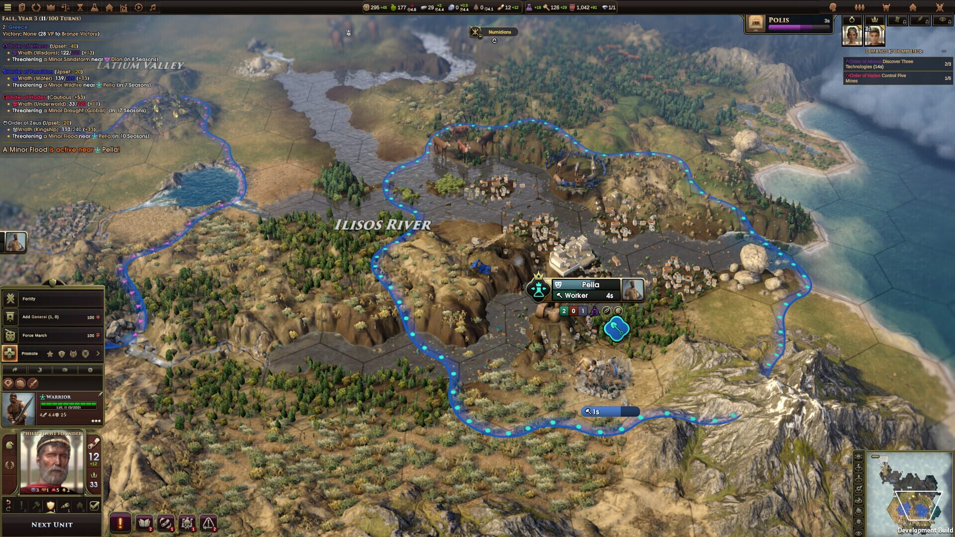 Screenshot for Old World: Wrath of Gods