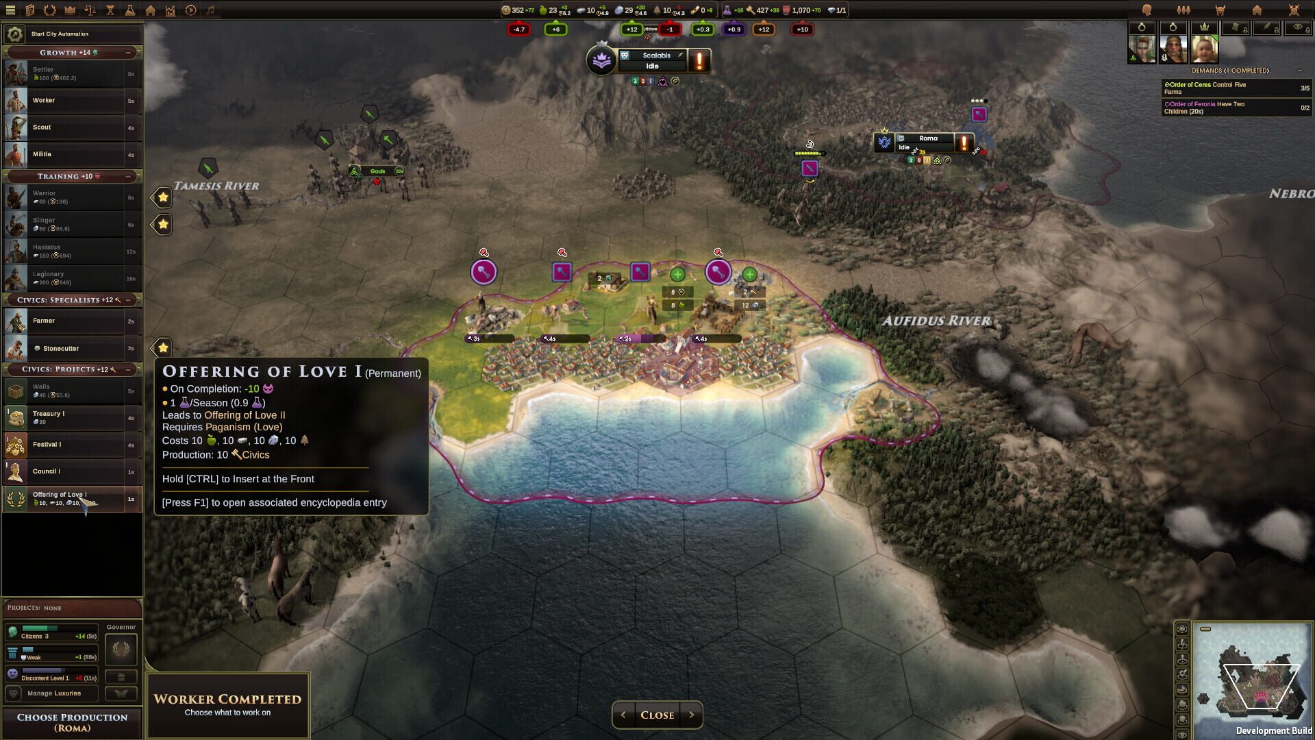 Screenshot for Old World: Wrath of Gods