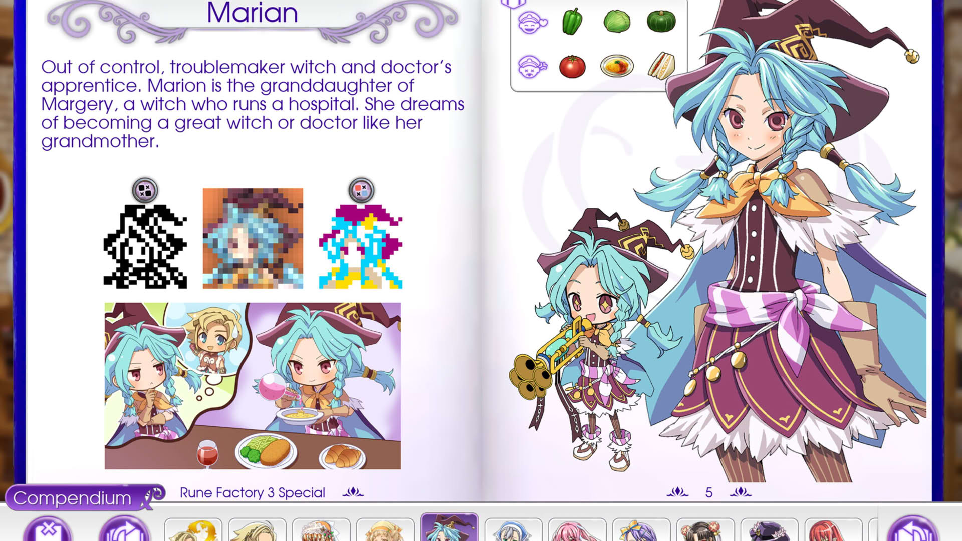 Screenshot for Piczle Cross: Rune Factory