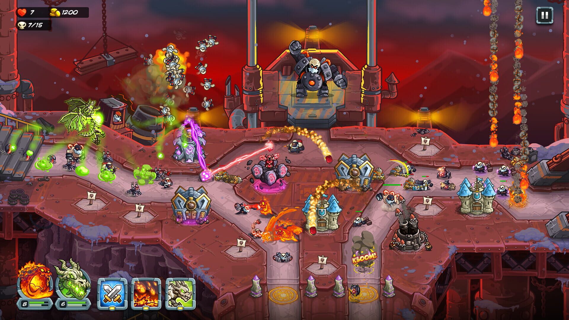 Screenshot for Kingdom Rush 5: Alliance - Colossal Dwarfare