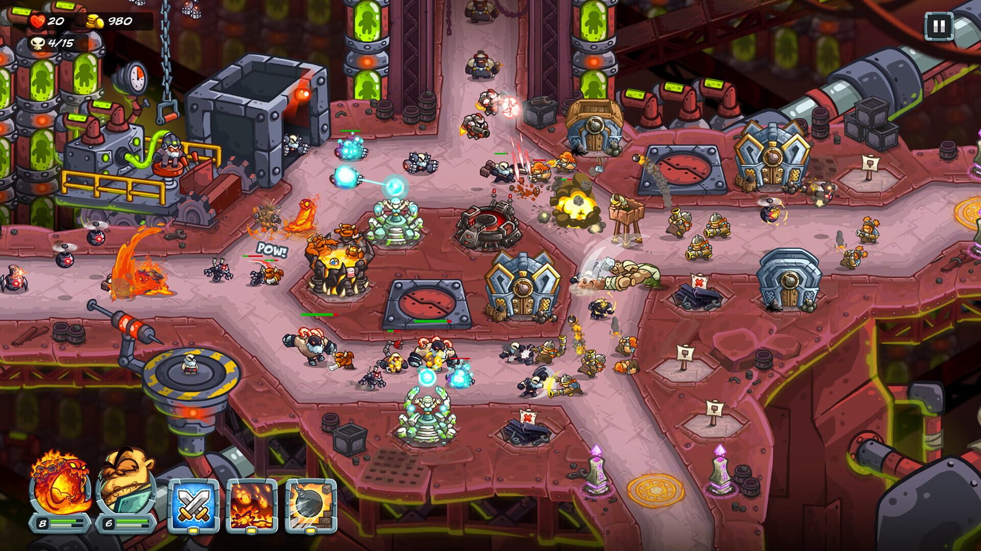 Screenshot for Kingdom Rush 5: Alliance - Colossal Dwarfare