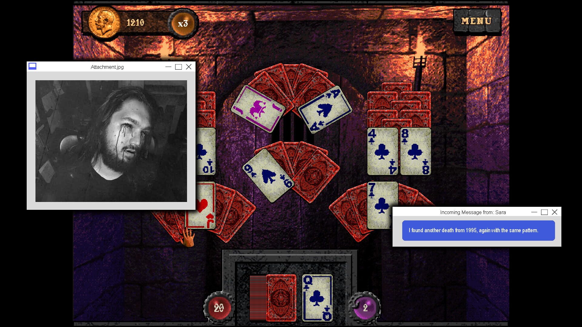 Screenshot for Forbidden Solitaire
