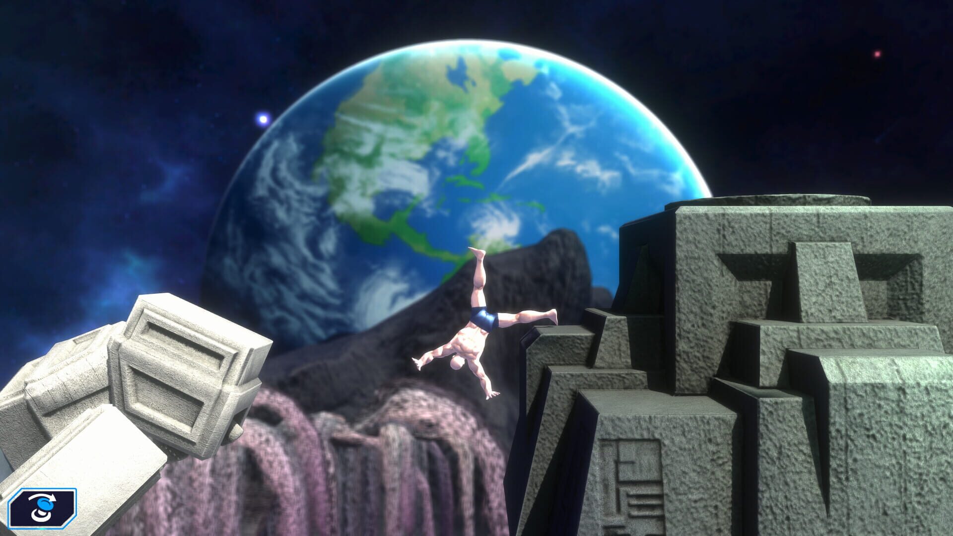 Screenshot for Rolling Macho: Tumbling to Earth