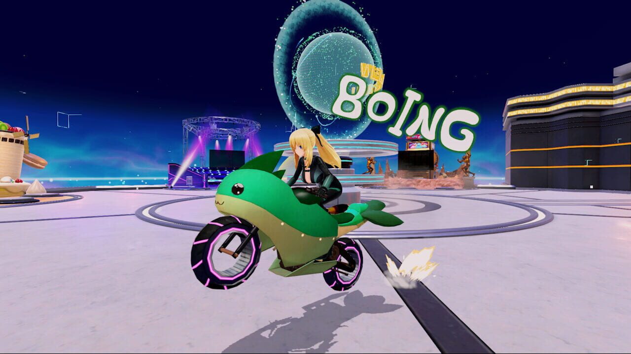 Screenshot for Neptunia Riders vs. Dogoos