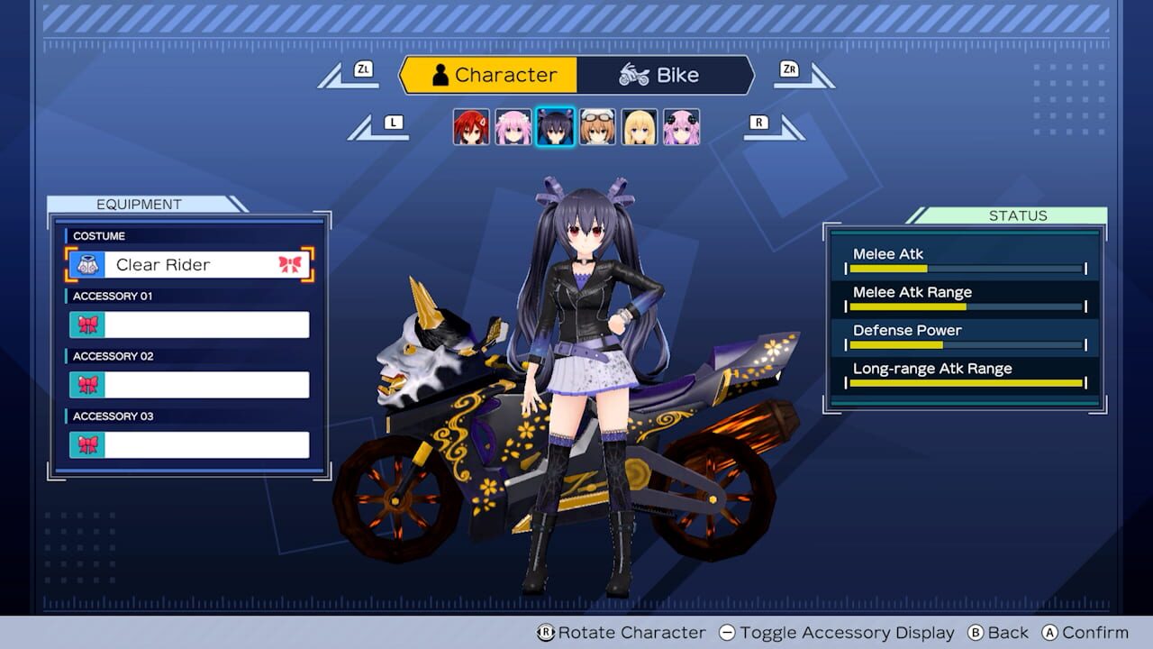 Screenshot for Neptunia Riders vs. Dogoos