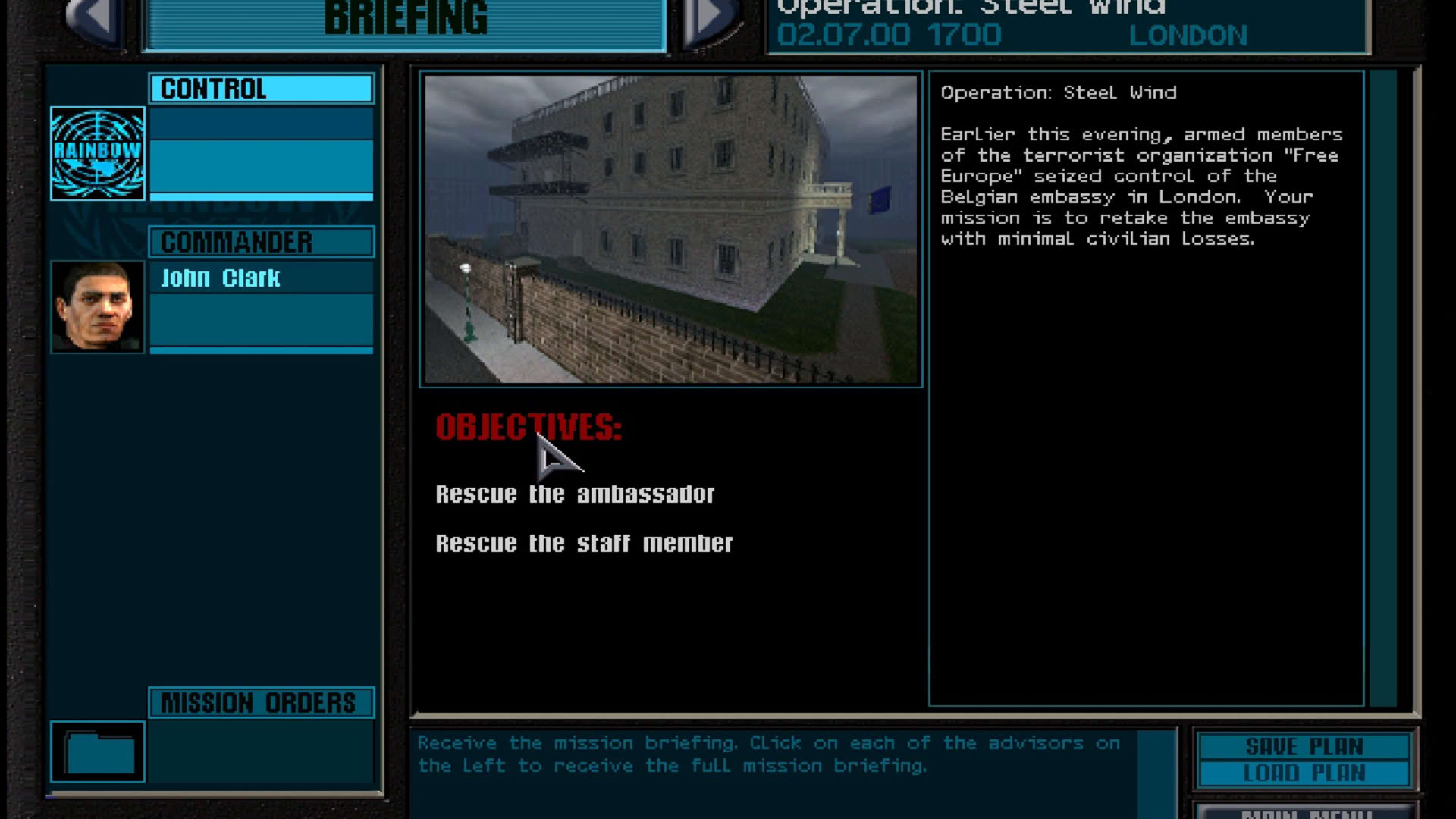 Screenshot for Tom Clancy's Rainbow Six