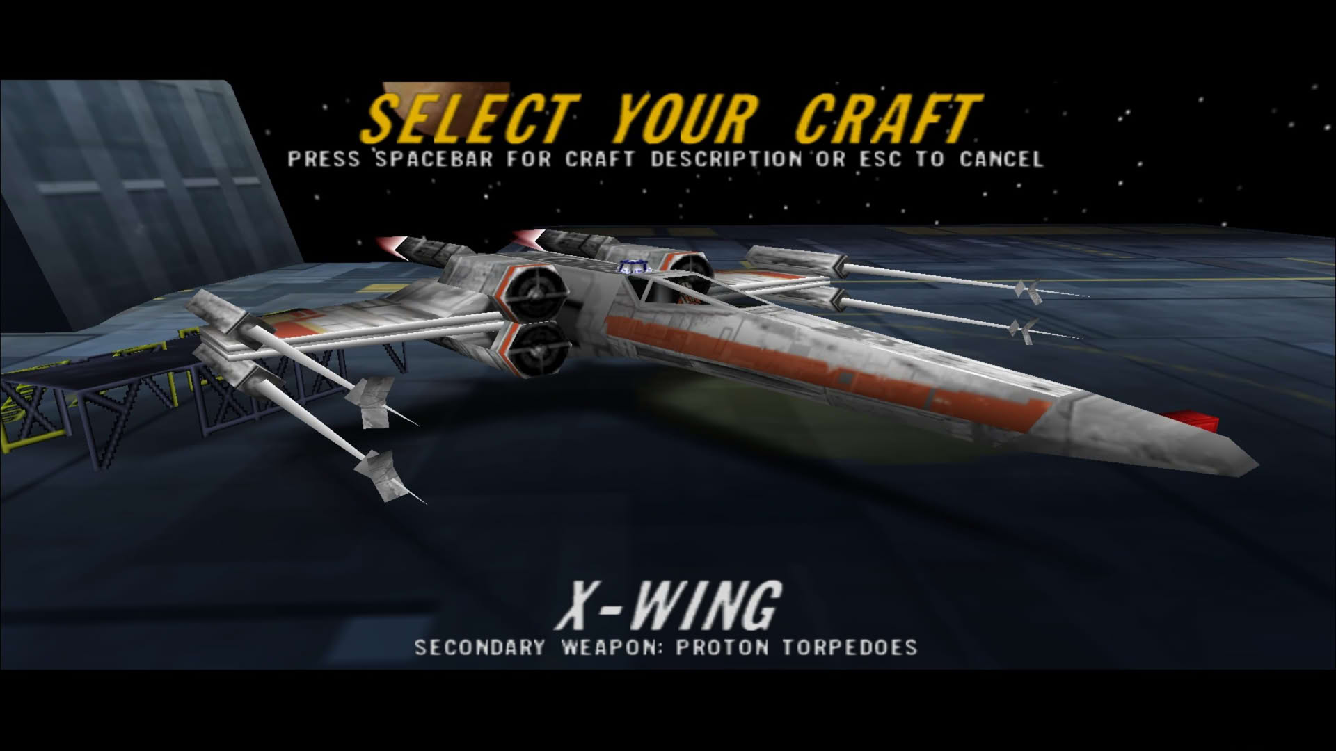 Screenshot for Star Wars: Rogue Squadron
