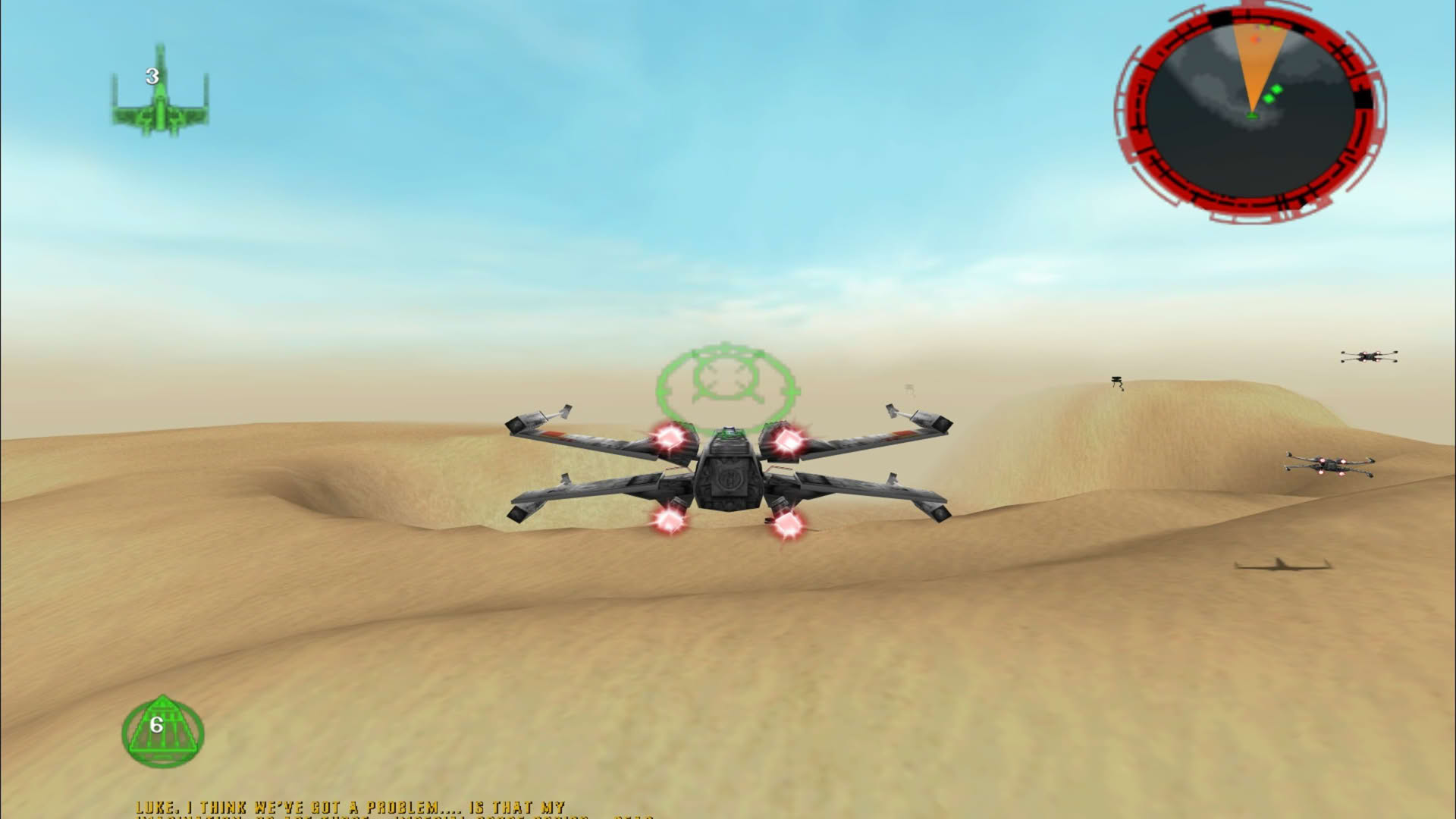 Screenshot for Star Wars: Rogue Squadron