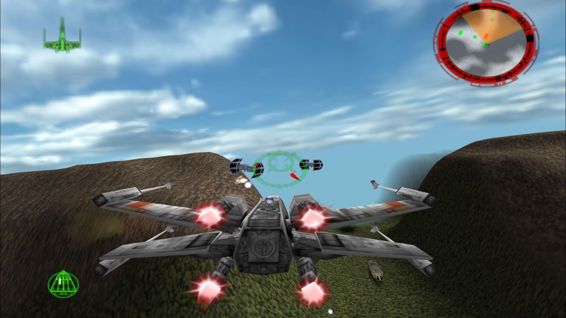 Screenshot for Star Wars: Rogue Squadron