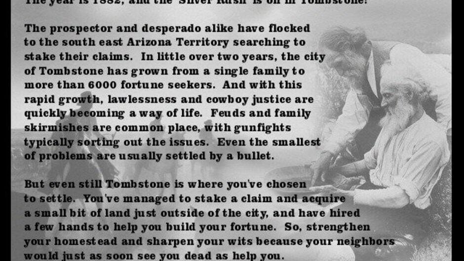 Screenshot for Tombstone 1882