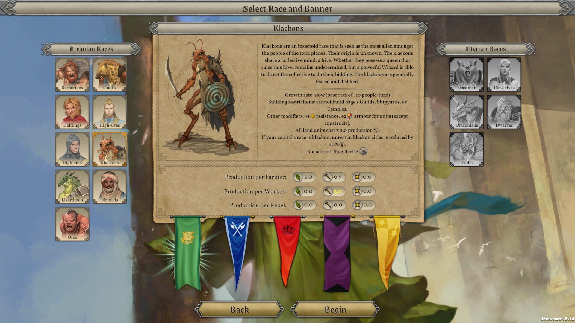 Screenshot for Master of Magic