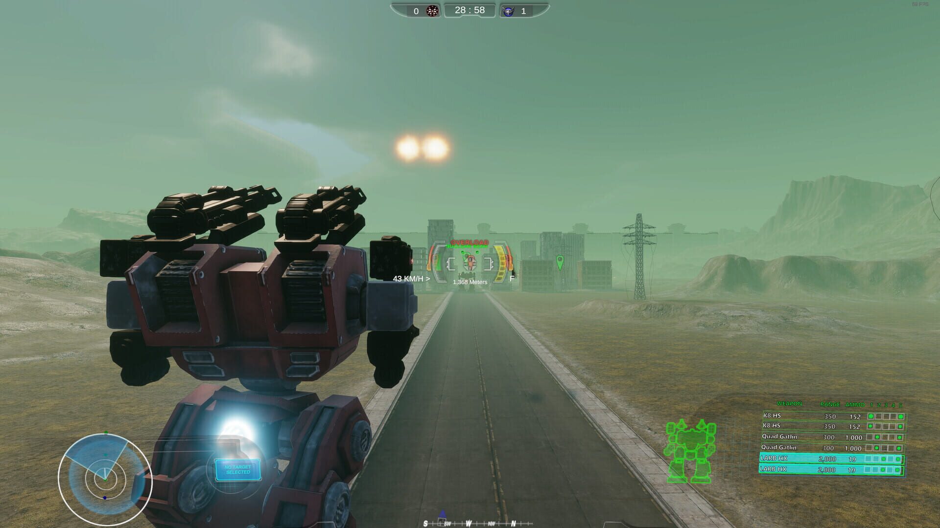 Screenshot for Mechanized Corps: Rebirth