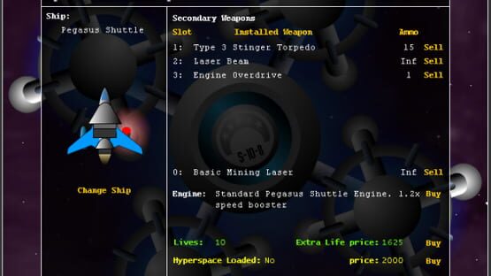 Screenshot for Starfighter: Disputed Galaxy
