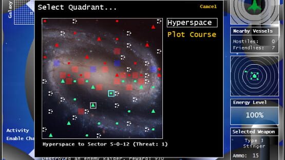 Screenshot for Starfighter: Disputed Galaxy