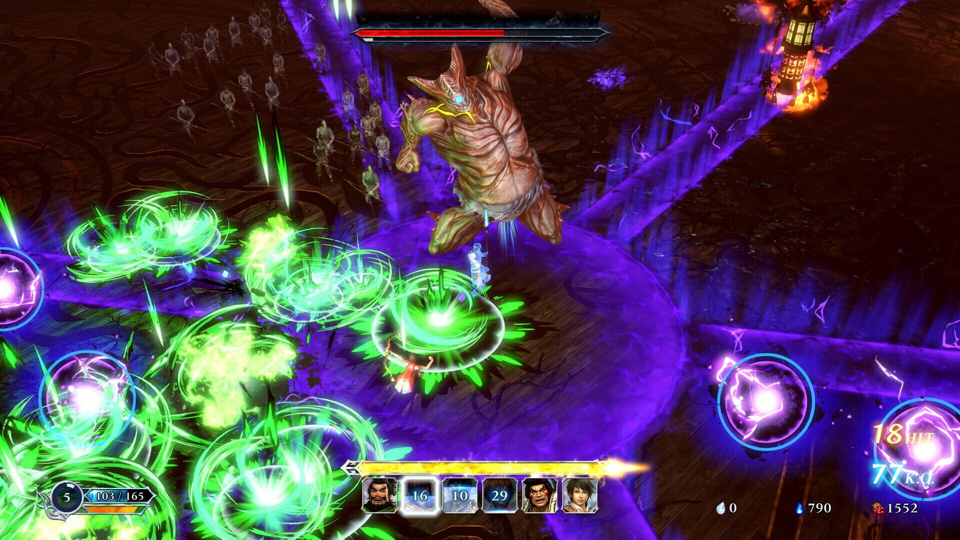 Screenshot for Warriors: Abyss