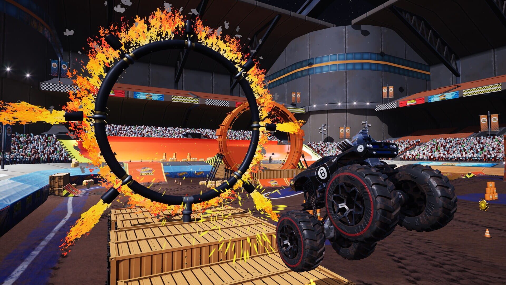 Screenshot for Hot Wheels Monster Trucks: Stunt Mayhem