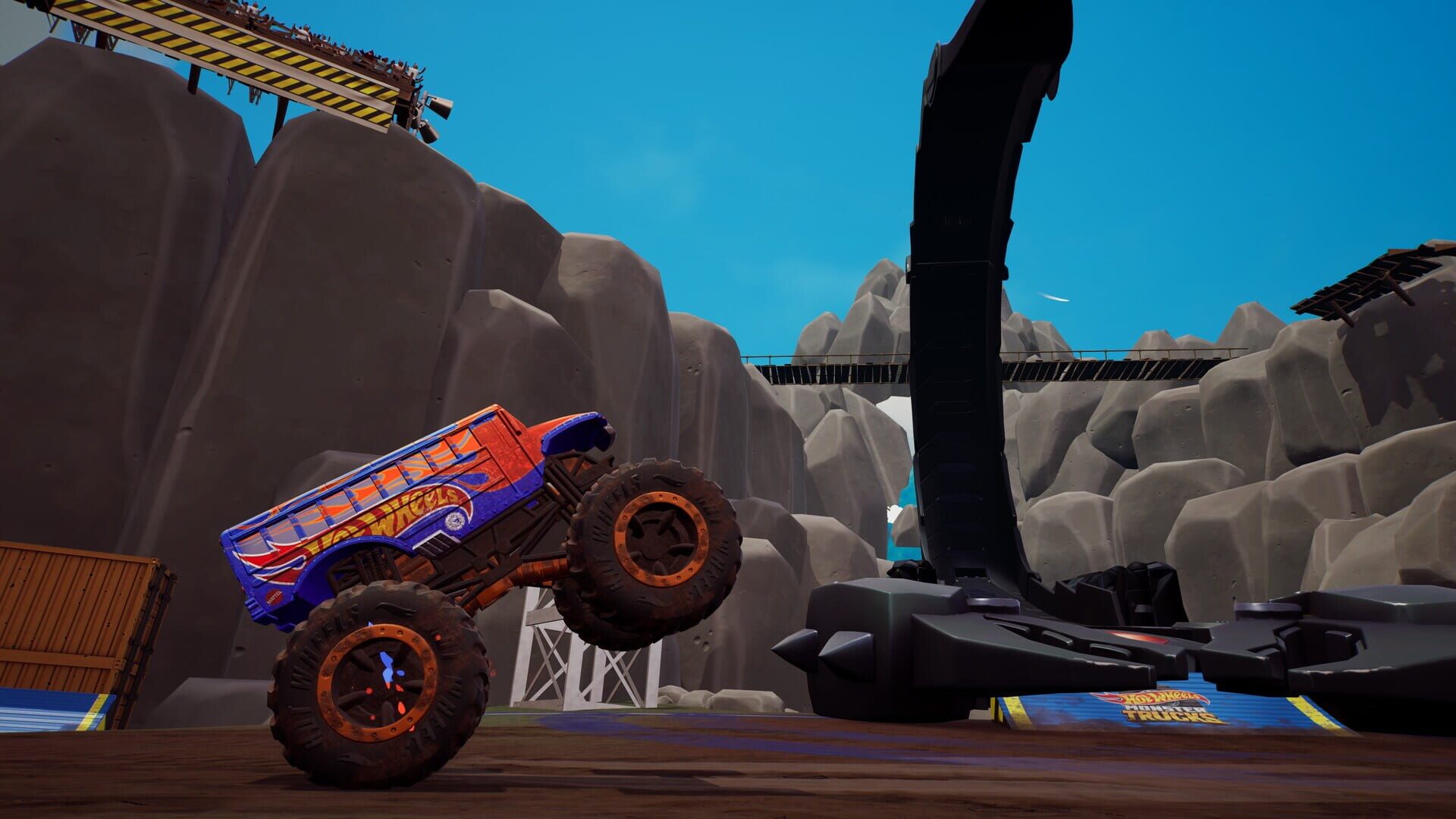 Screenshot for Hot Wheels Monster Trucks: Stunt Mayhem