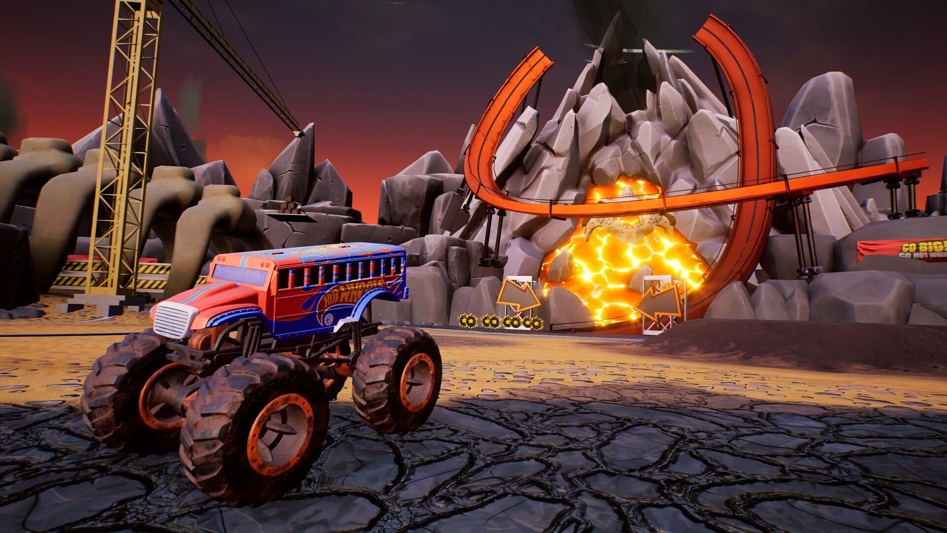Screenshot for Hot Wheels Monster Trucks: Stunt Mayhem