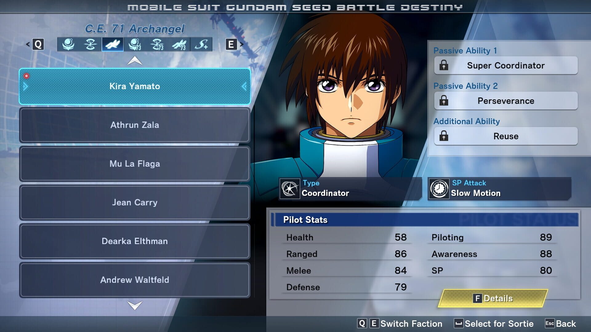 Screenshot for Mobile Suit Gundam Seed: Battle Destiny Remastered