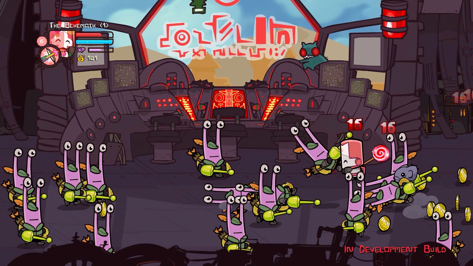 Screenshot for Castle Crashers: Painter Boss Paradise
