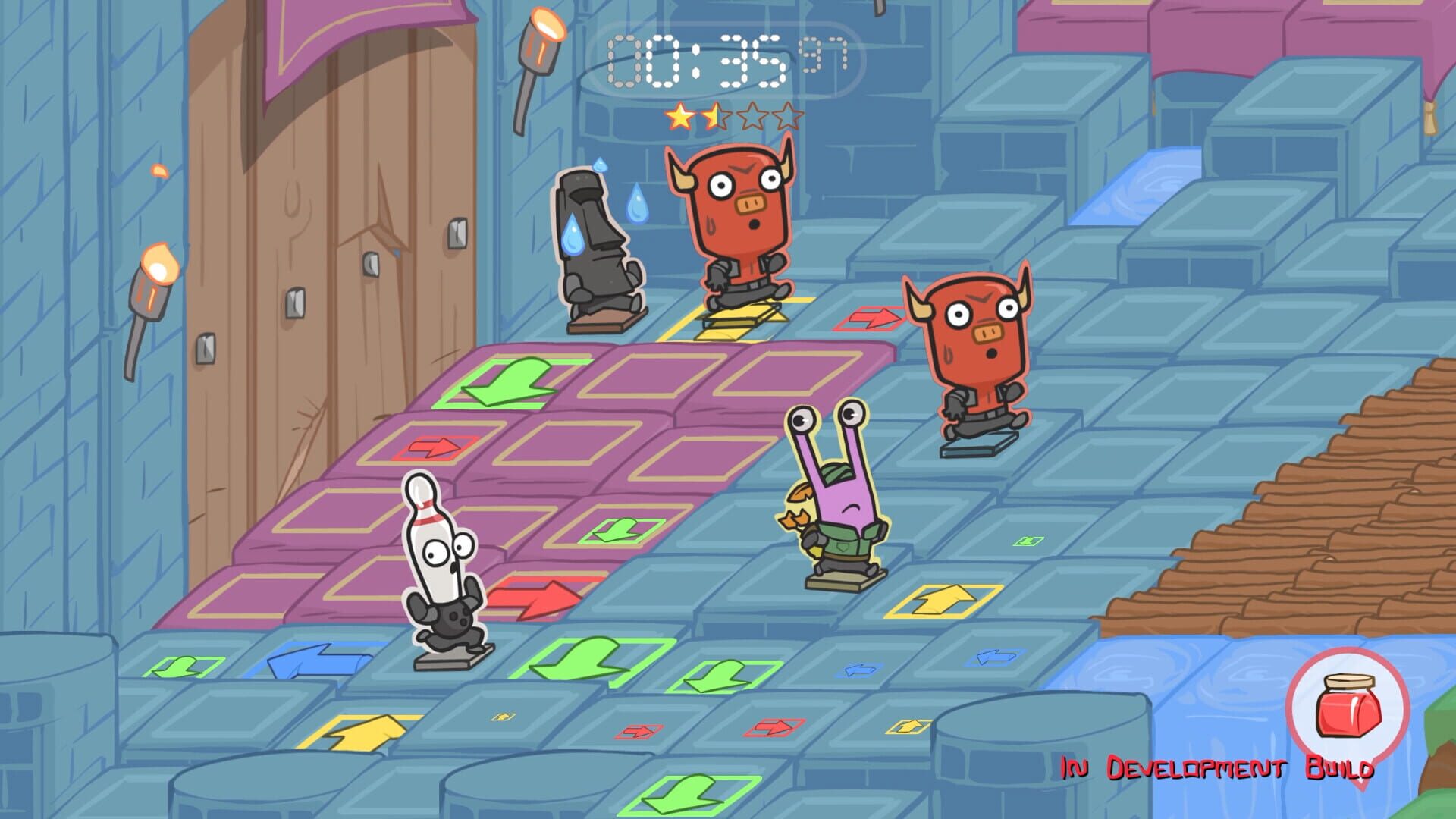 Screenshot for Castle Crashers: Painter Boss Paradise