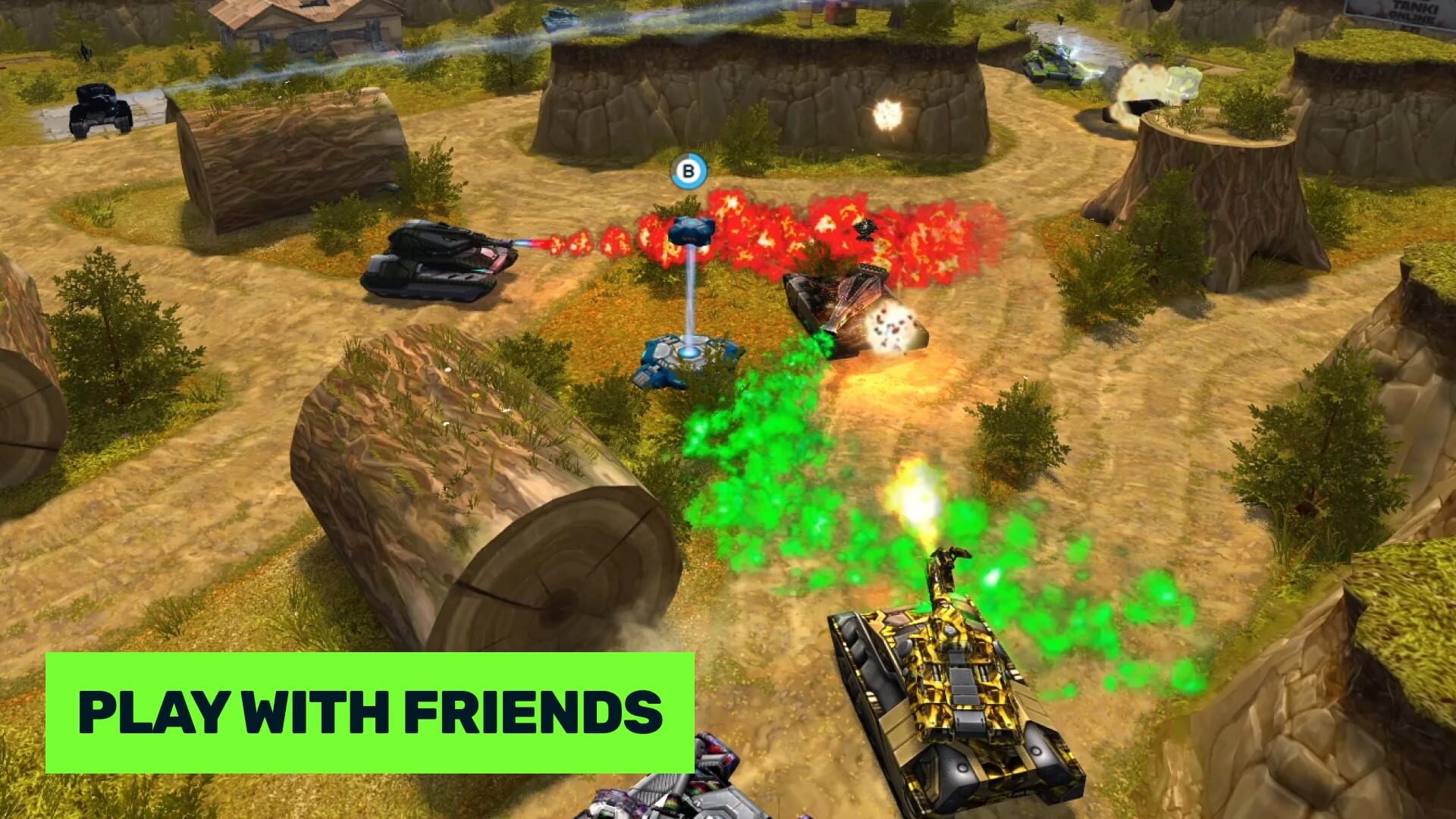 Screenshot for Tanki Online