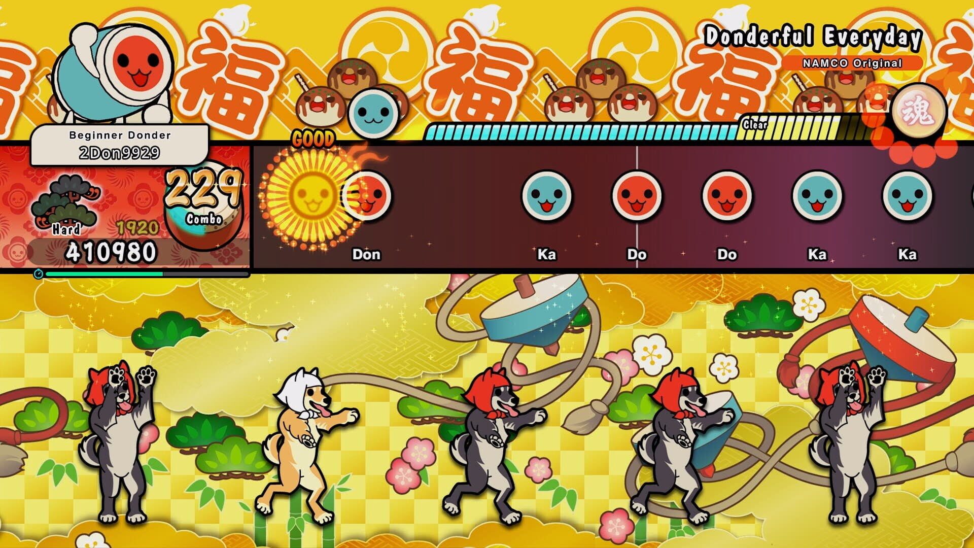 Screenshot for Taiko no Tatsujin: Rhythm Festival
