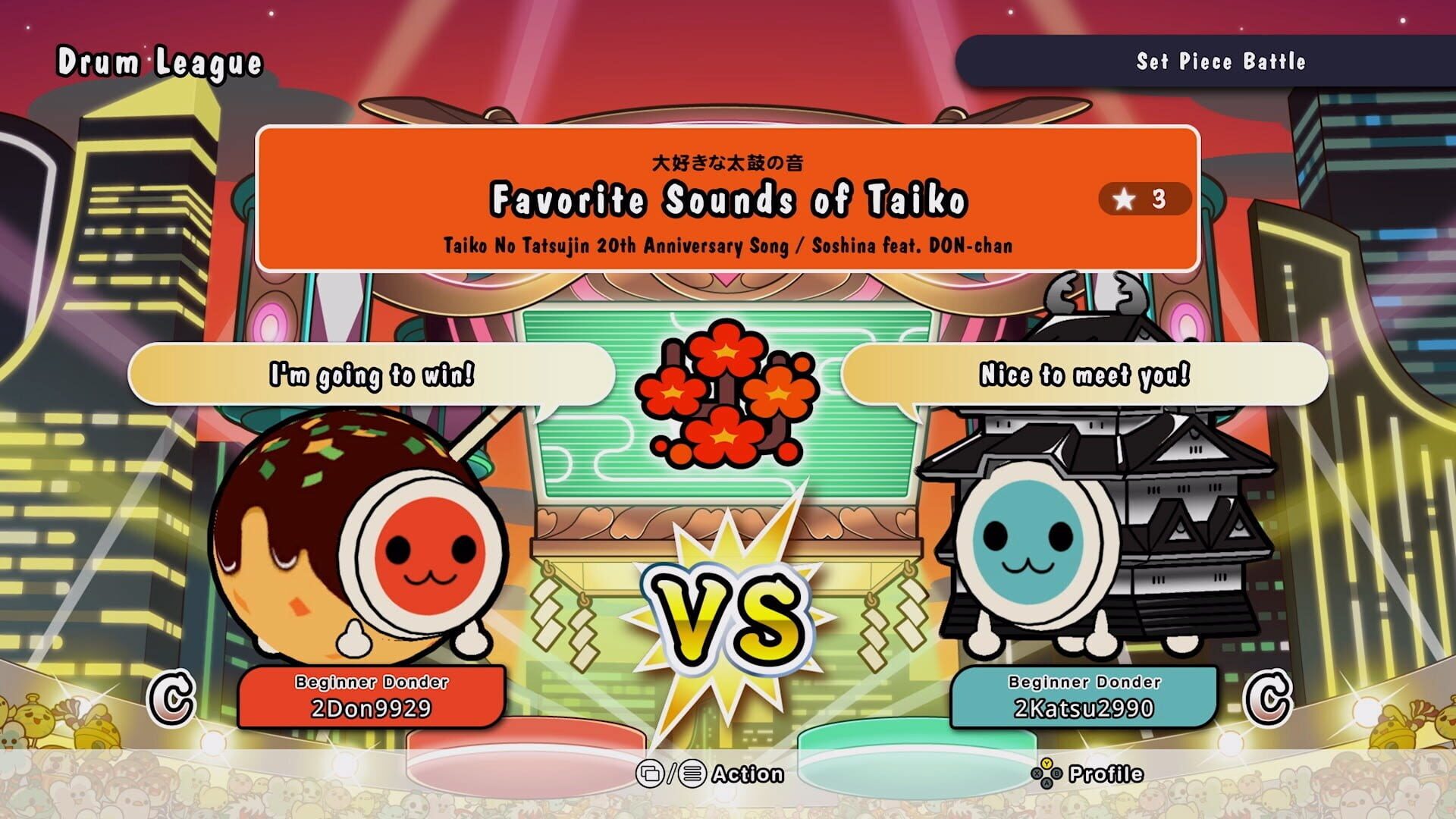 Screenshot for Taiko no Tatsujin: Rhythm Festival