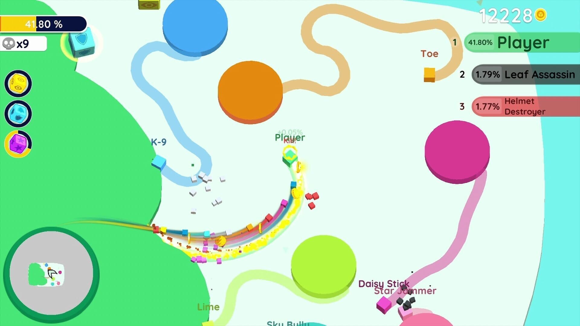 Screenshot for Paper io 2
