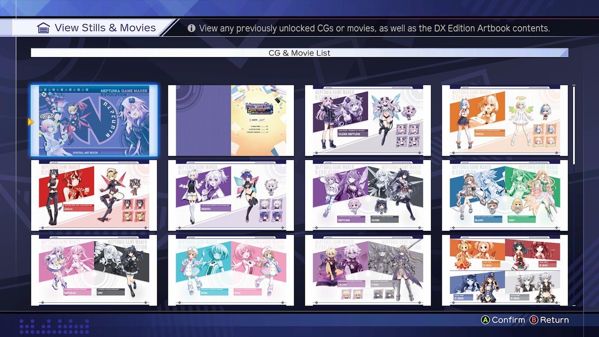 Screenshot for Neptunia GameMaker R:Evolution