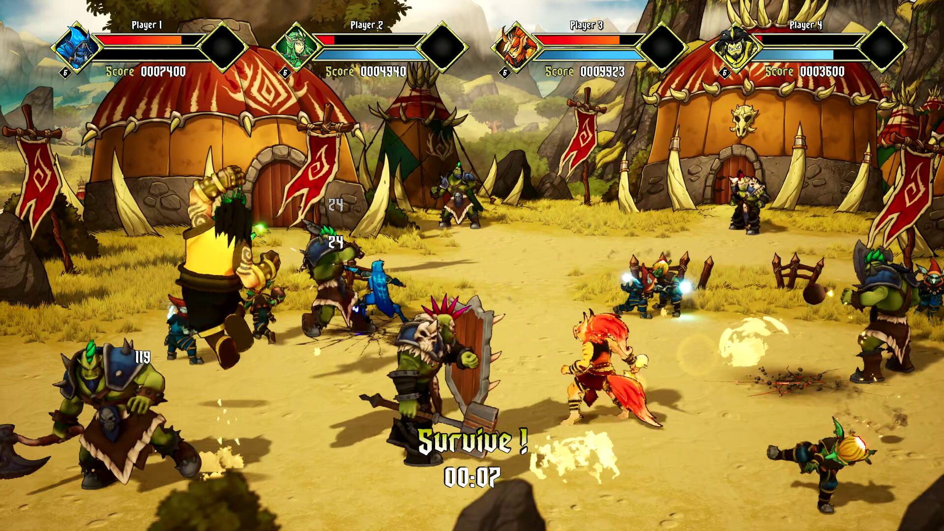 Screenshot for Heroes of Mount Dragon