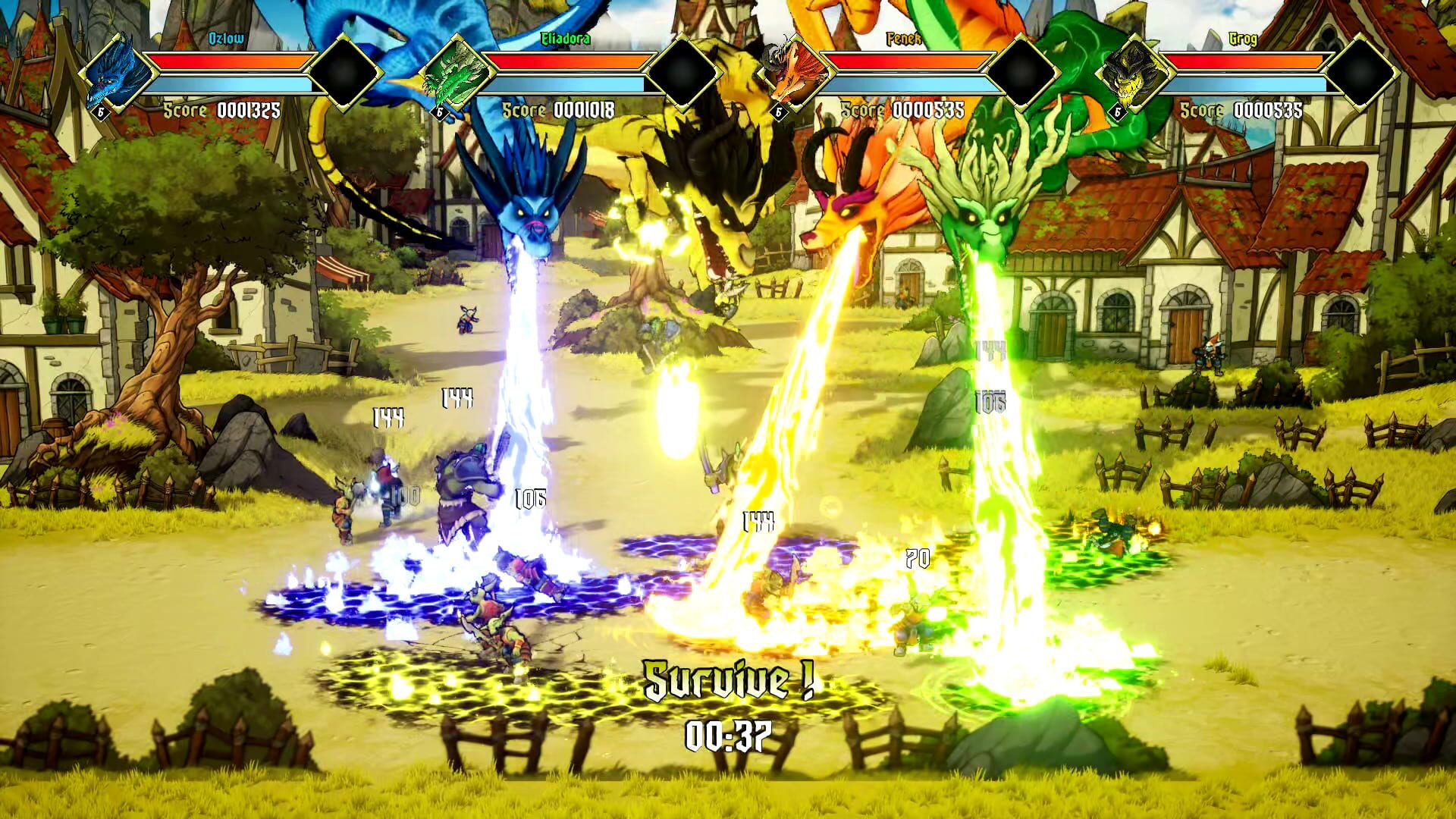 Screenshot for Heroes of Mount Dragon