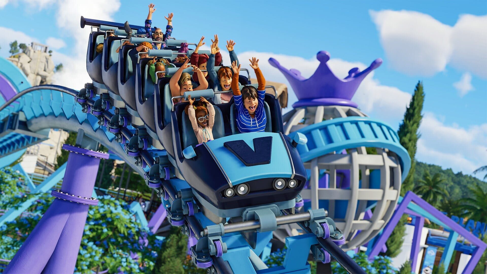 Screenshot for Planet Coaster 2: Thrill-Seekers Ride Pack