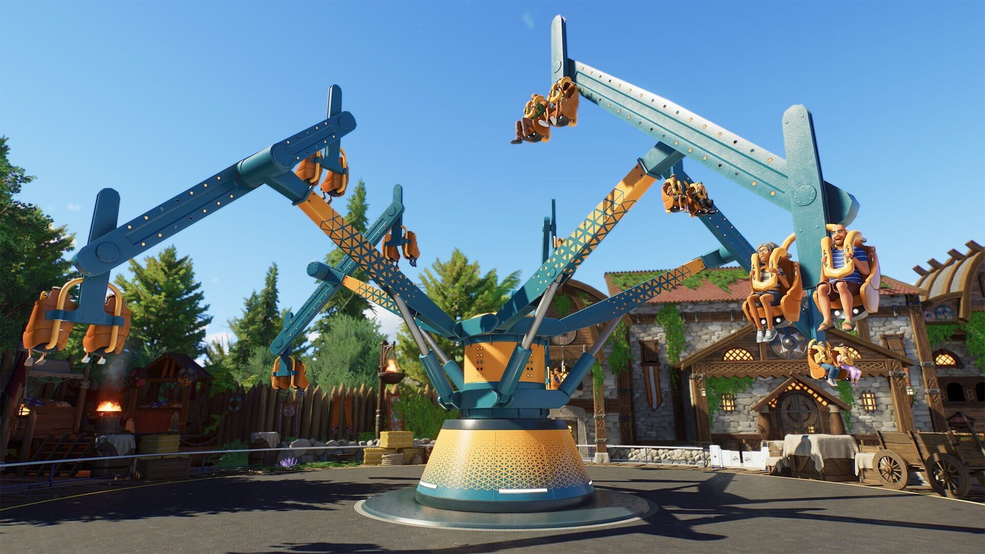 Screenshot for Planet Coaster 2: Thrill-Seekers Ride Pack