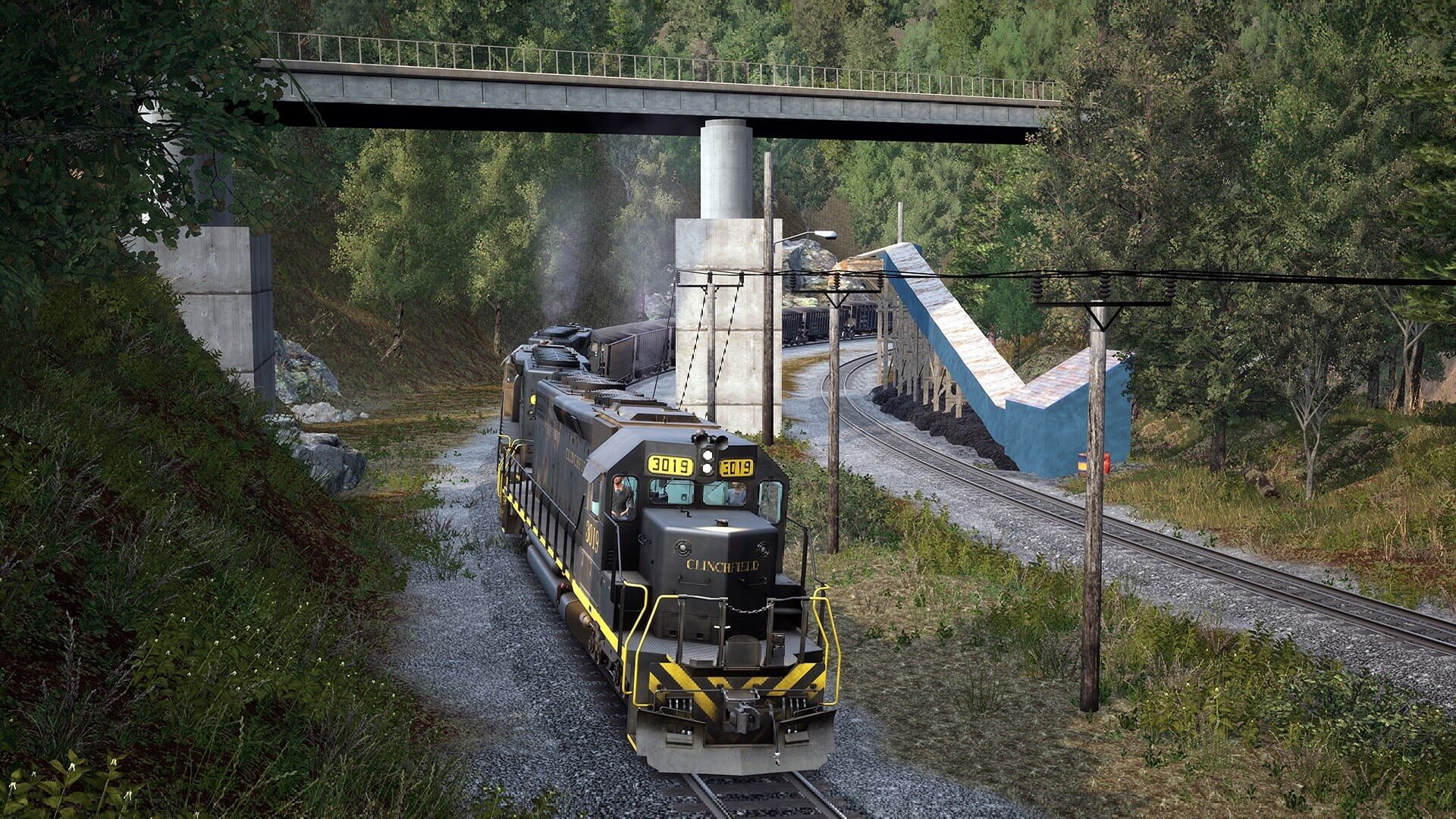 Screenshot for Train Sim World 4: Clinchfield Railroad - Elkhorn - Dante