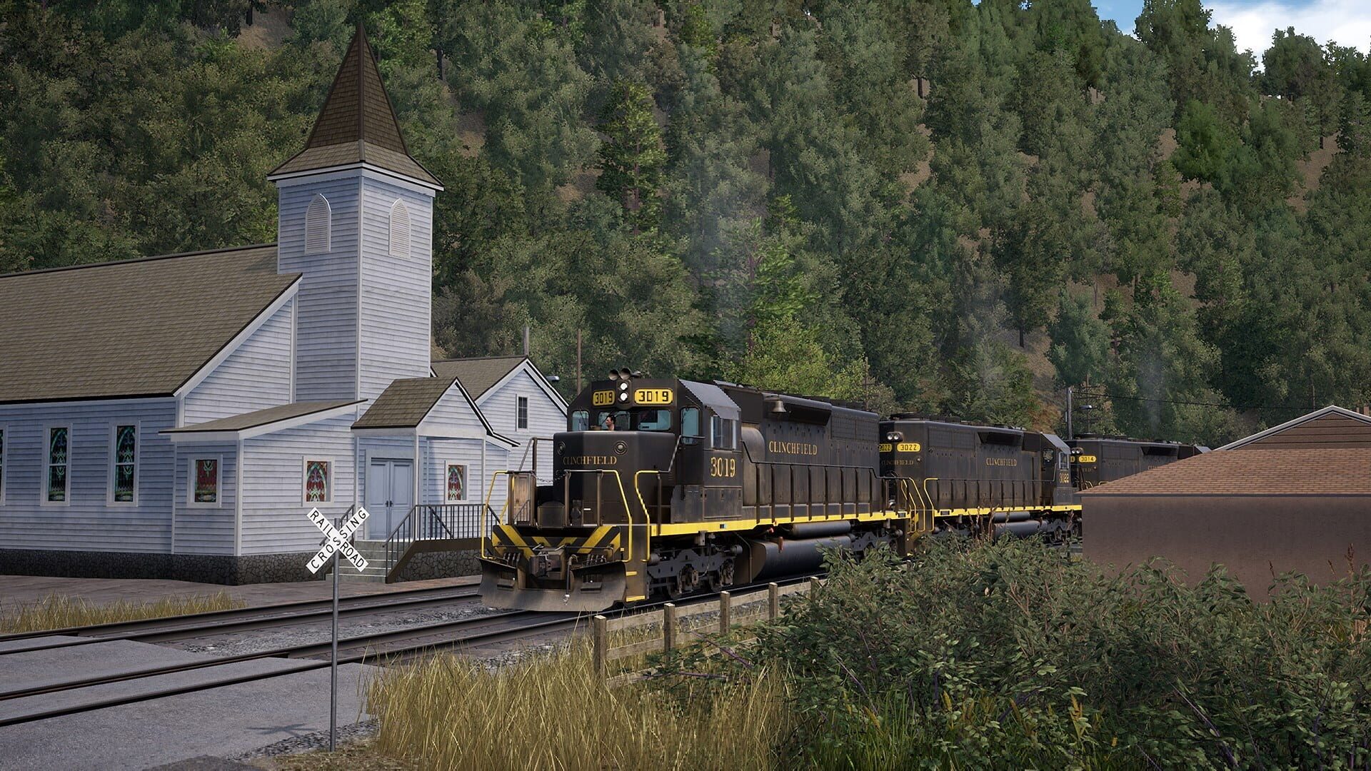 Screenshot for Train Sim World 4: Clinchfield Railroad - Elkhorn - Dante