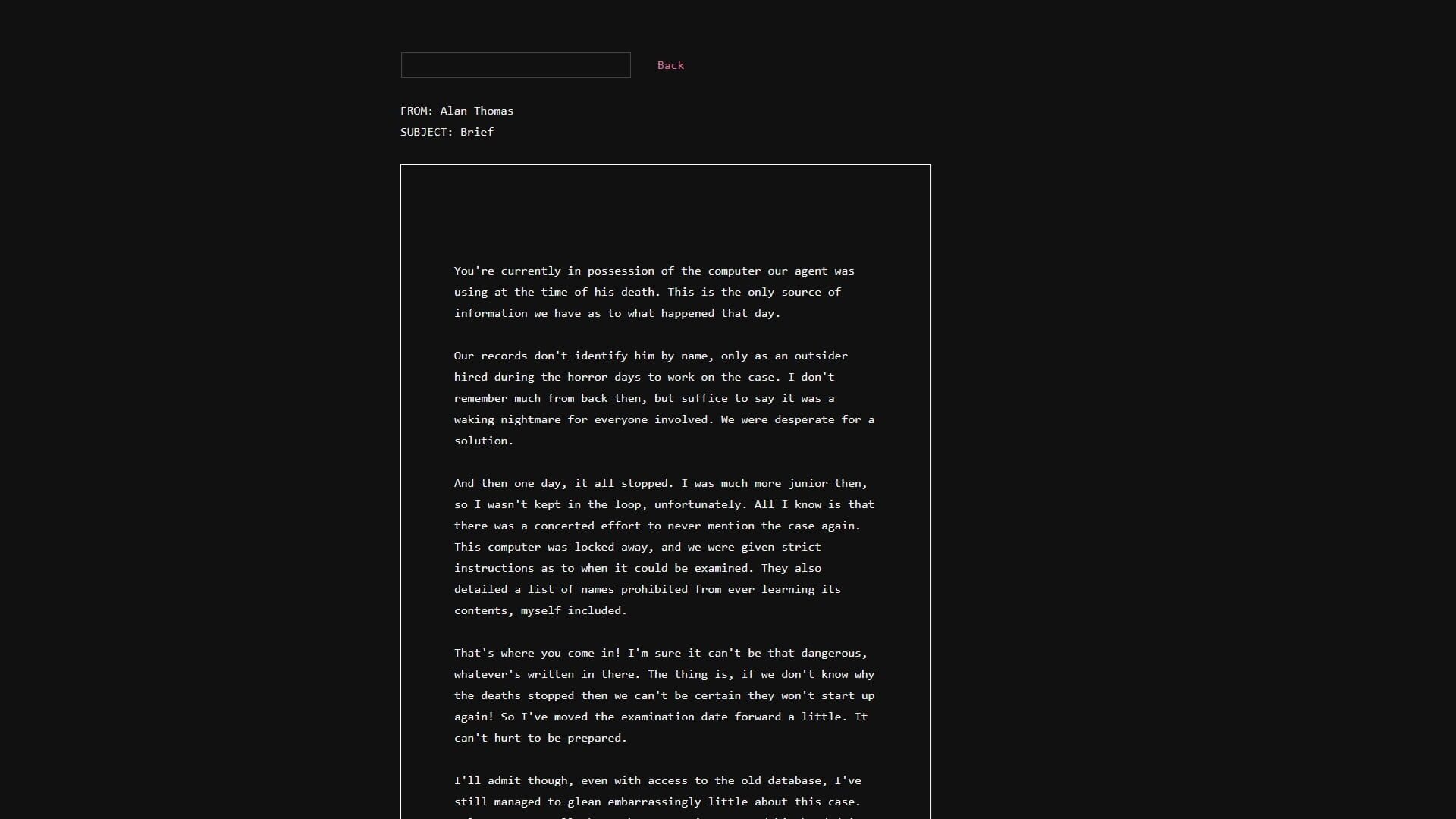 Screenshot for Type Help