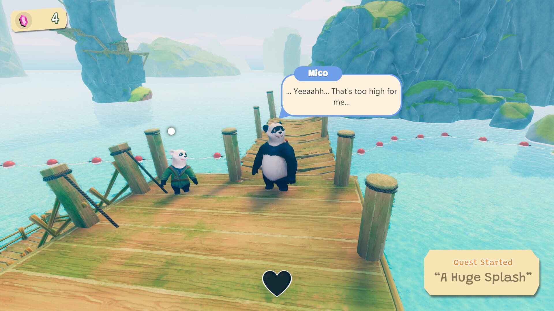 Screenshot for Dancing Pandas: Ranger's Path