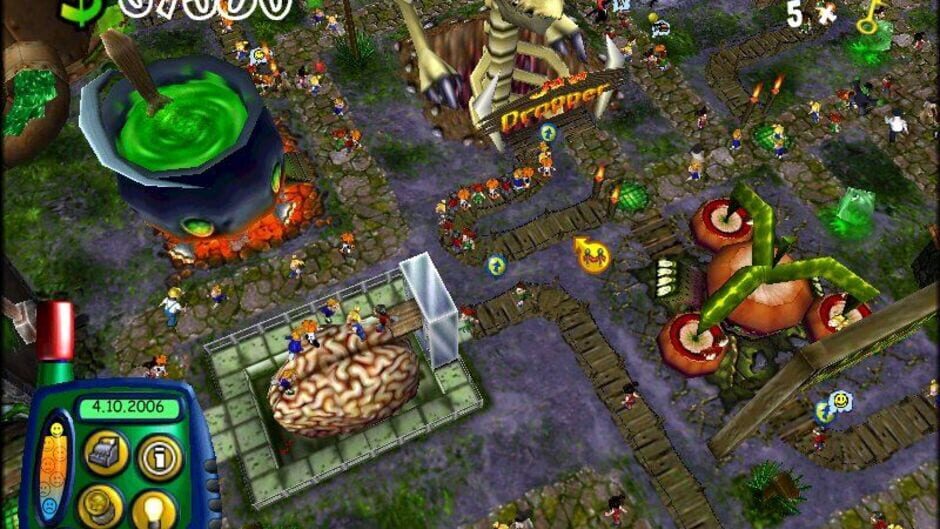 Screenshot for Theme Park Roller Coaster
