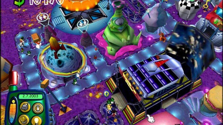 Screenshot for Theme Park Roller Coaster