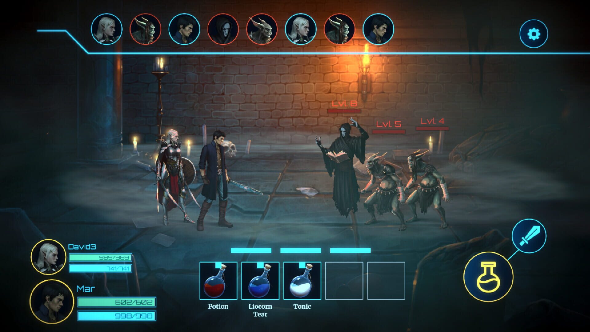 Screenshot for Intermundia: Dungeons, Polygons & Magic