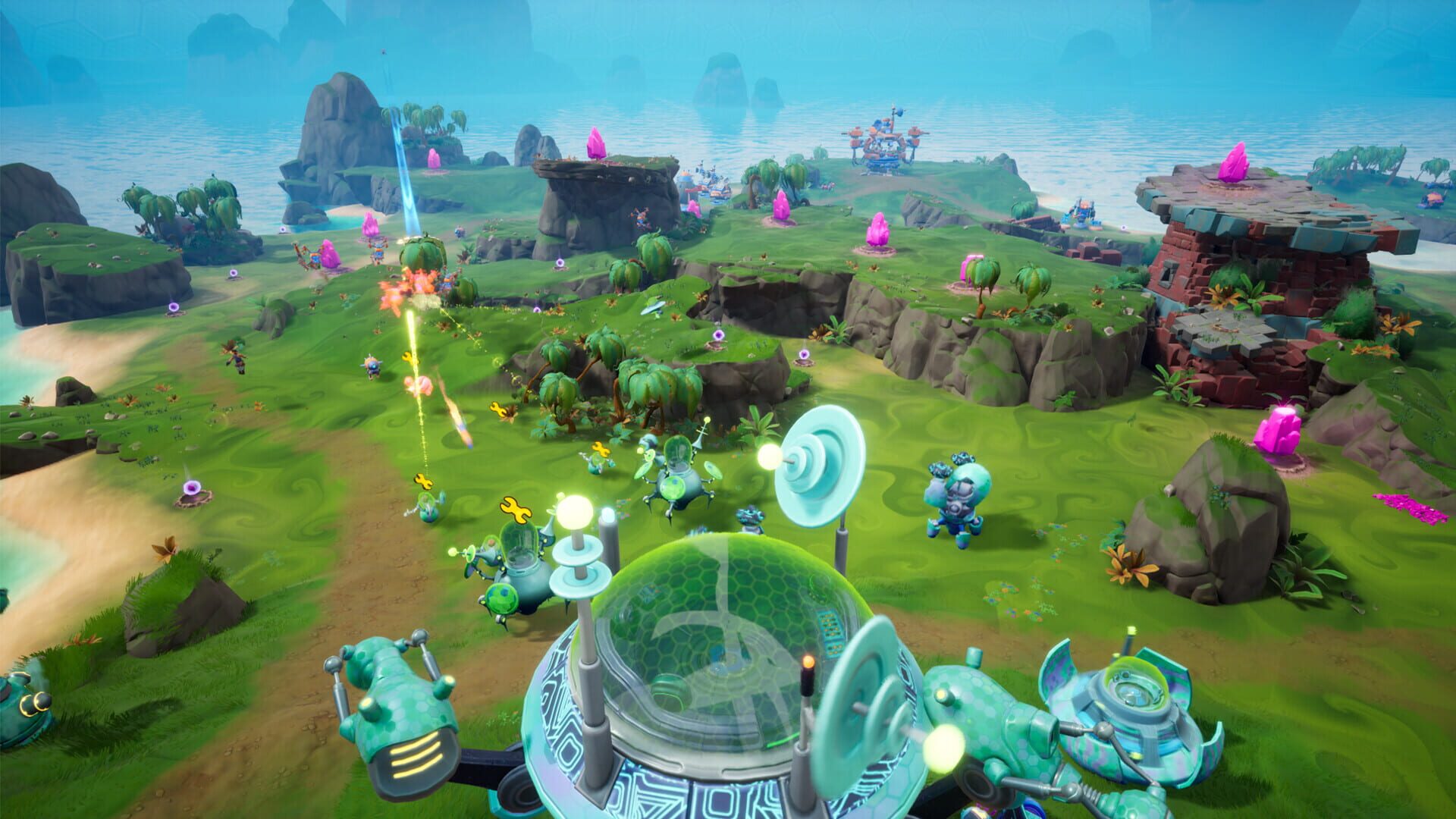 Screenshot for Chip ‘n Clawz vs. The Brainioids