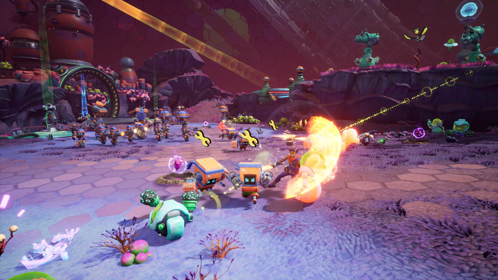 Screenshot for Chip ‘n Clawz vs. The Brainioids