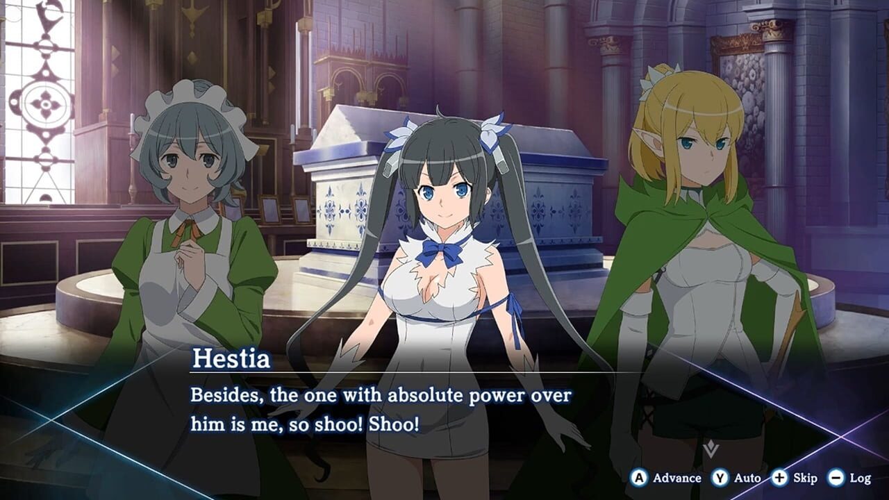 Screenshot for Is It Wrong to Try to Pick Up Girls in a Dungeon? Familia Myth: Fulland of Water and Light