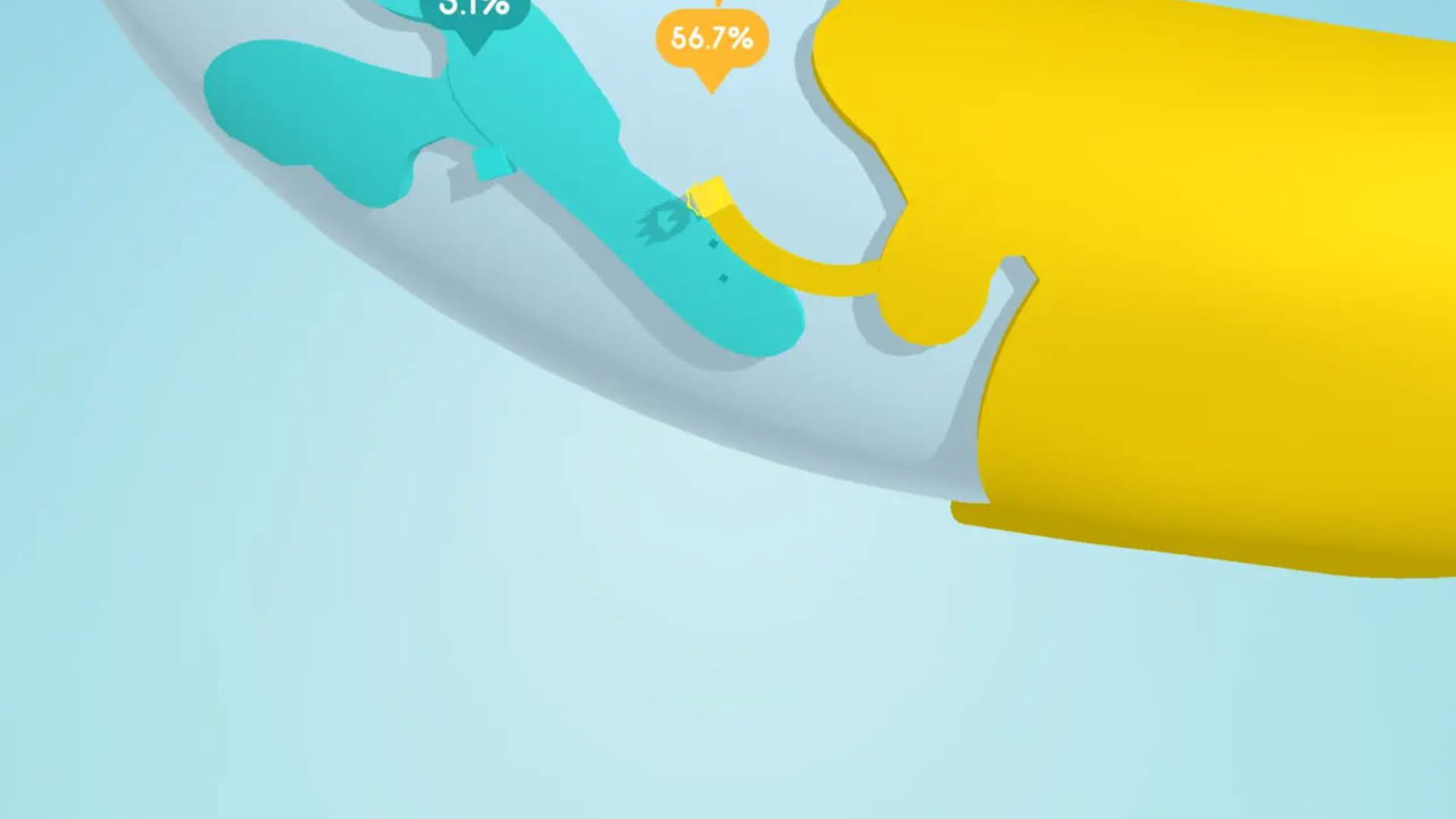 Screenshot for Paper.io 3D