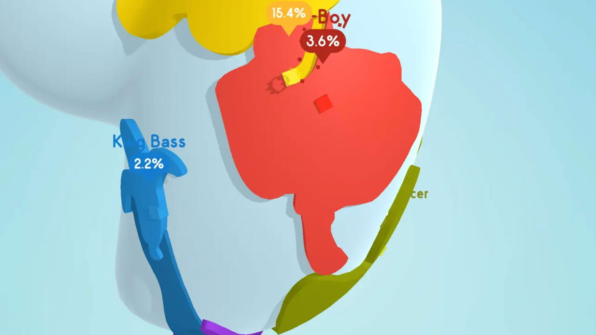 Screenshot for Paper.io 3D