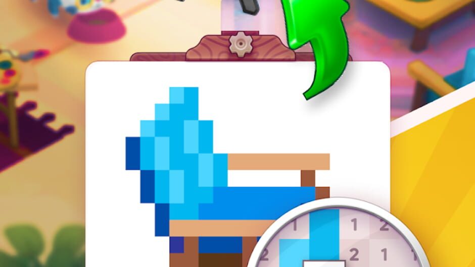 Screenshot for Pixelwoods: Coloring Book & Decor